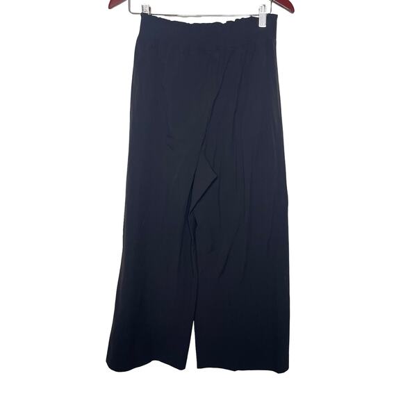 lululemon Stretch Woven Ruffle-Waist Wide-Leg Cropped Pant Sz S - Picture 3 of 6